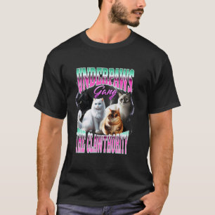 Camiseta Gangue Underpaws A Garrautoridade Cat Gangue Fu Pi