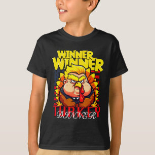 Camiseta Ganhador de Trump Engraçado Turquia Janta