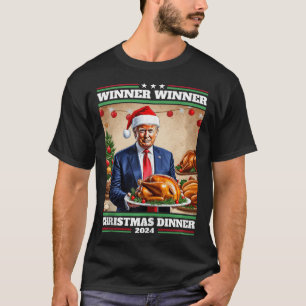 Camiseta Ganhador Engraçado Vencedor do Janto de Natal Tank