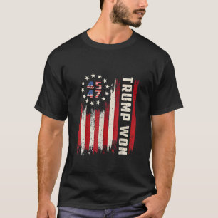 Camiseta Ganhámos a tristeza americana da inauguração ameri