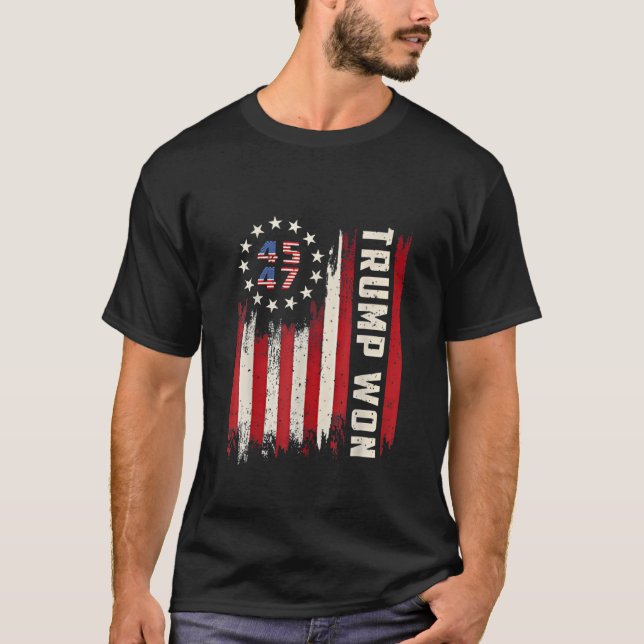 Camiseta Ganhámos a tristeza americana da inauguração ameri (Frente)