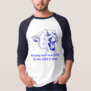 Camiseta Ganhar não é tudo. É a ÚNICA coisa