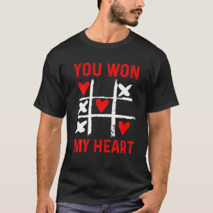 Camiseta Ganhaste As Minhas Garotas Do Casal Do Coração