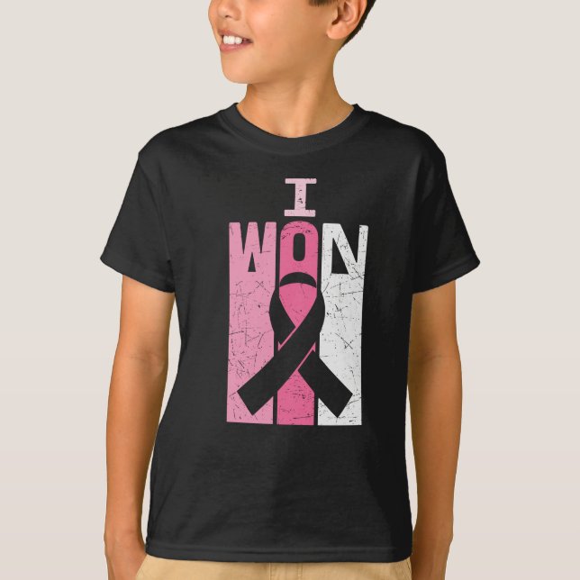 Camiseta Ganhei o Sobrevivente do Guerreiro do Cancer da Ma (Frente)