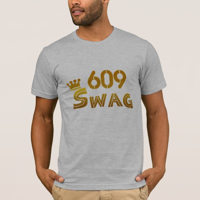 Camiseta Ganhos de 609 New-jersey (Frente)
