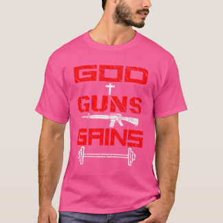 Camiseta Ganhos De Deus Incrível - Perfeitos Para Você Ou A