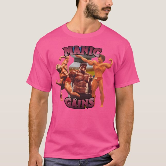 Camiseta Ganhos Maníacos (Frente)