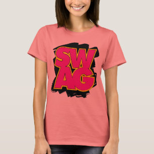 Camiseta GANHOS - rosa & amarelo