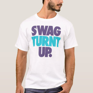 Camiseta Ganhos Turnt acima perto: Trenz Unltd. T branco