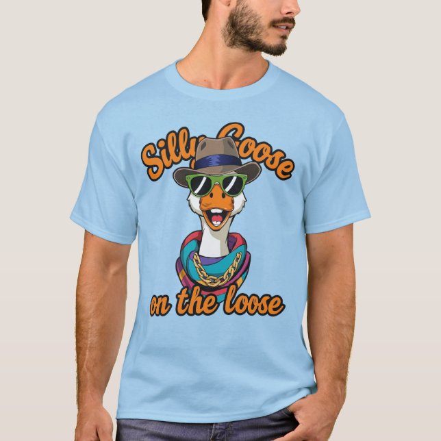 Camiseta Ganso Bobo à Solta! (Frente)