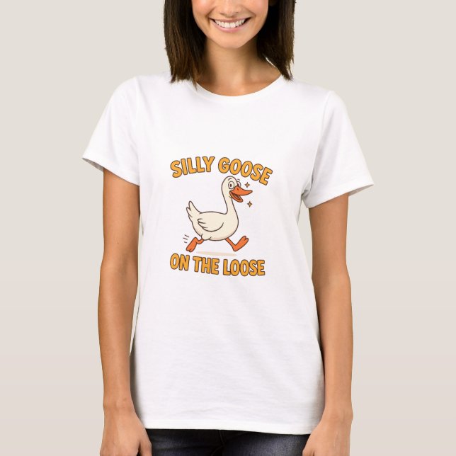 Camiseta Ganso Bobo à Solta (Frente)