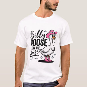 Camiseta Ganso Bobo à Solta Ganso Divertido
