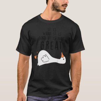 Camiseta Ganso Bobo Animal Divertido Bobo