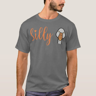 Camiseta Ganso Bobo Cabeça de Ganso Animal Divertido Pássar