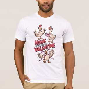 Camiseta Ganso Bobo Fofo Buze Se Você É Meu Namorado