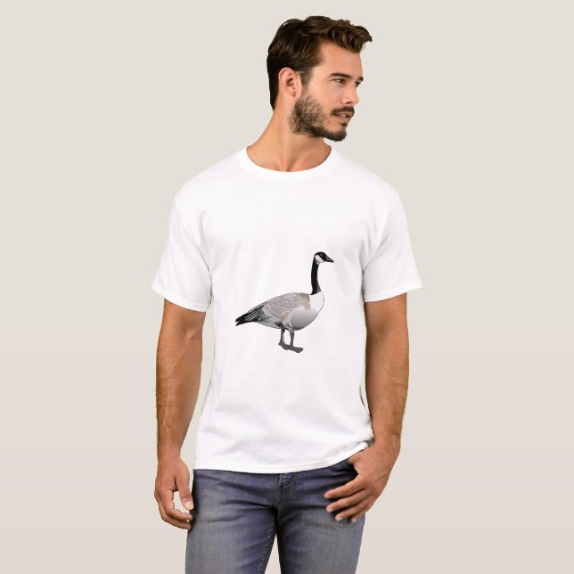 Camiseta Ganso canadense (Frente Completa)
