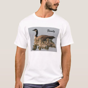 Camiseta Ganso de Canadá e t-shirt dos seus homens da foto