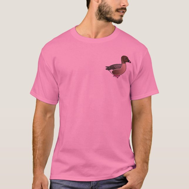 Camiseta Ganso de pés rosados (Frente)