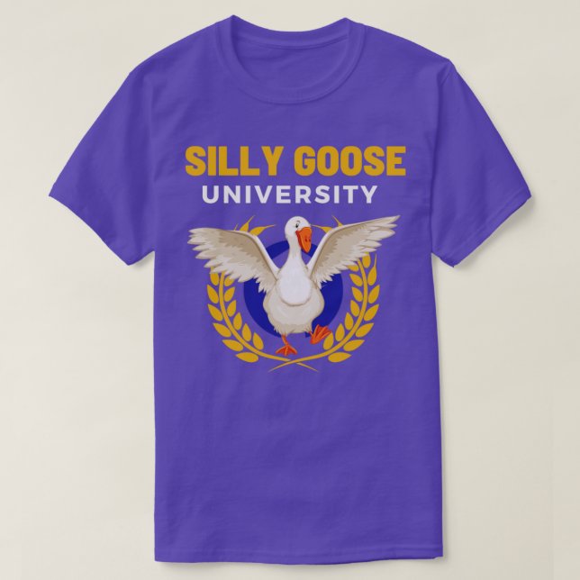 Camiseta ganso do bobo (Frente do Design)