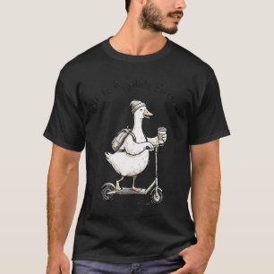 Camiseta Ganso engraçado conselheiro de saúde mental fora p
