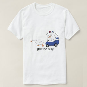 Camiseta Ganso Engraçado Demais Humor Policial Silvestre