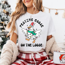 Ganso Festivo de Natal à Solta Divertido