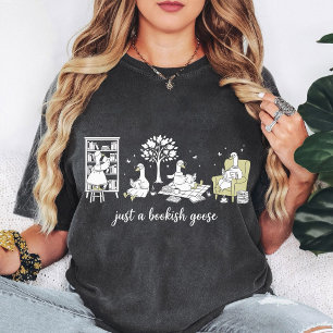 Camiseta Ganso Leitor de Fan Art Literário