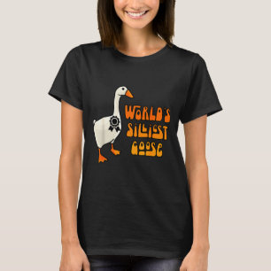 Camiseta Ganso Mais Bobo do Mundo Amantes de Ganso Engraçad