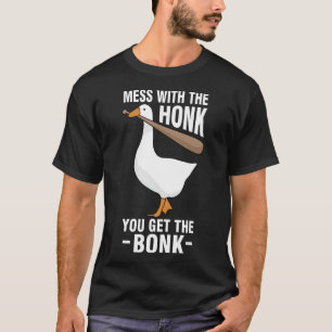 Camiseta Ganso - Mess Com A Honra Você Pega O T-Shir Bonk
