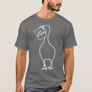 Camiseta Ganso mínimo com sinal de Joe roubado