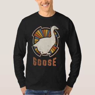 Camiseta Ganso Vintage Clássico Retro Amor Animal
