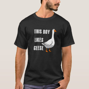 Camiseta Gansos de animais selvagens ganham prêmio natural