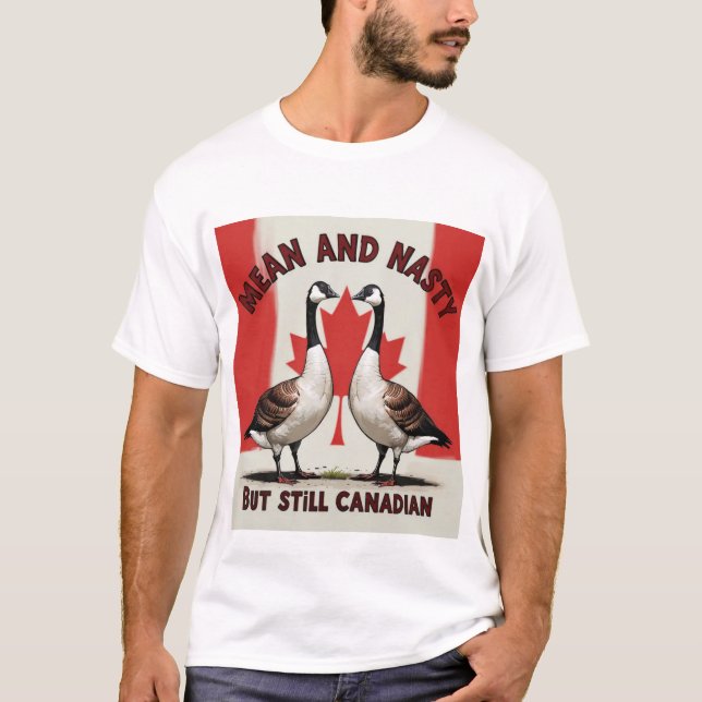 Camiseta Gansos-do-Canadá (Frente)