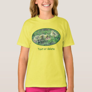 Camiseta Gansos-do-Canadá Bebês Personalizados Vida Selvage