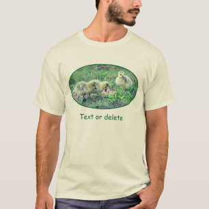 Camiseta Gansos-do-Canadá Bebês Personalizados Vida Selvage