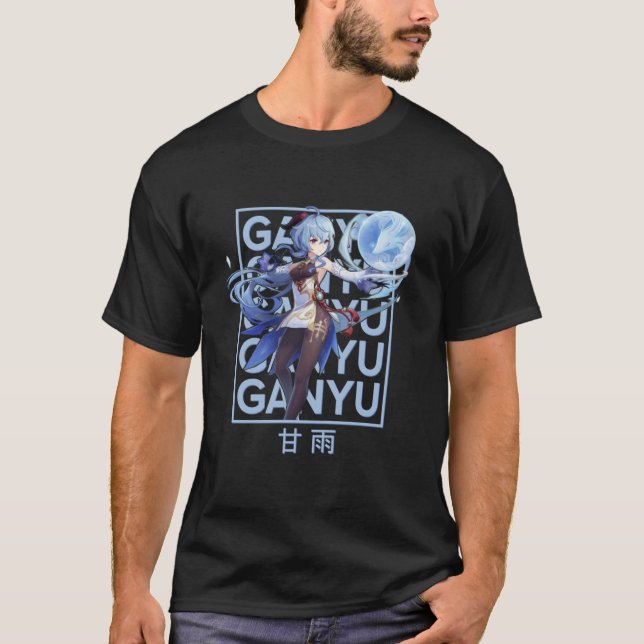 Camiseta Ganyu Genshin Impact Classic (Frente)