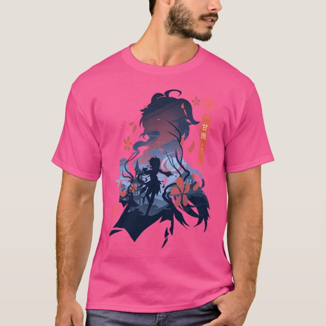 Camiseta Ganyu - Impacto de Genshin (Frente)