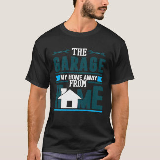 Camiseta Garage My Home Longe Da Mecânica Automática De Cas