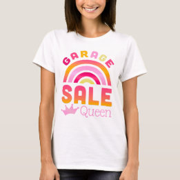 Camiseta Garage Sale Queen Rainbow T-Shirt