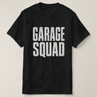 Camiseta Garage Squad, Presente para Mecânico