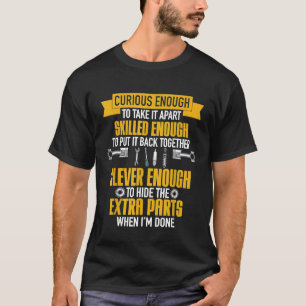 Camiseta Garage Workshop Automático Mecânico Mecânico Autom