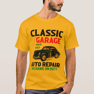 Camiseta garagem clássica