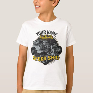 Camiseta Garagem de Corrida Compre Personalizada de Velocid