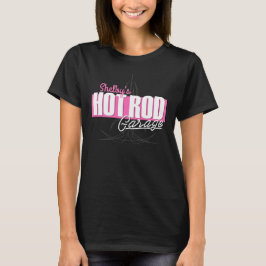 Camiseta Garagem de Rod Quente Pinstripes