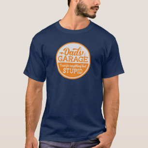 Camiseta Garagem Divertida do Papai
