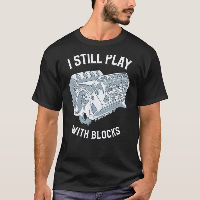 Camiseta Garagem Eu Ainda Brinco Com Blocos Corrida Diverti (Frente)