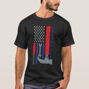 Camiseta Garagem Feliz Dia do Trabalho 2022 Ferramentas de