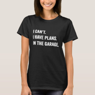 Camiseta Garagem Mecânica Do Motor Automático De Automóveis