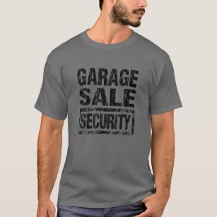 Camiseta Garagem Venda Segurança Imobiliária Venda Flea Mer