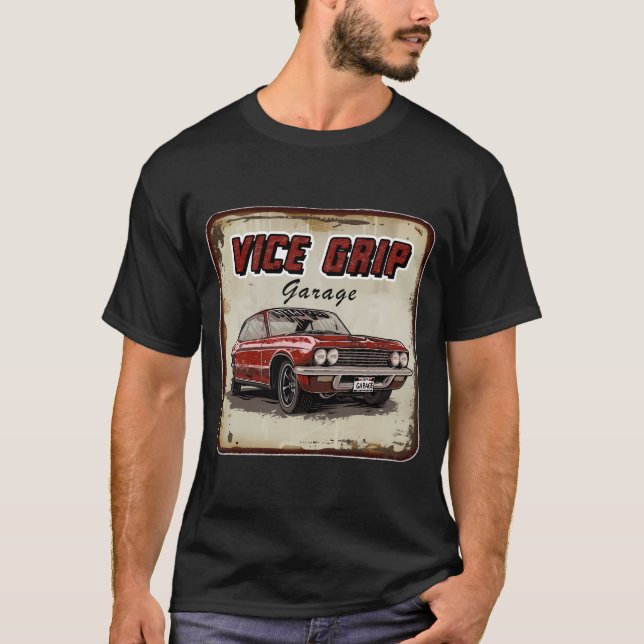 Camiseta Garagem Vice Grip (Frente)